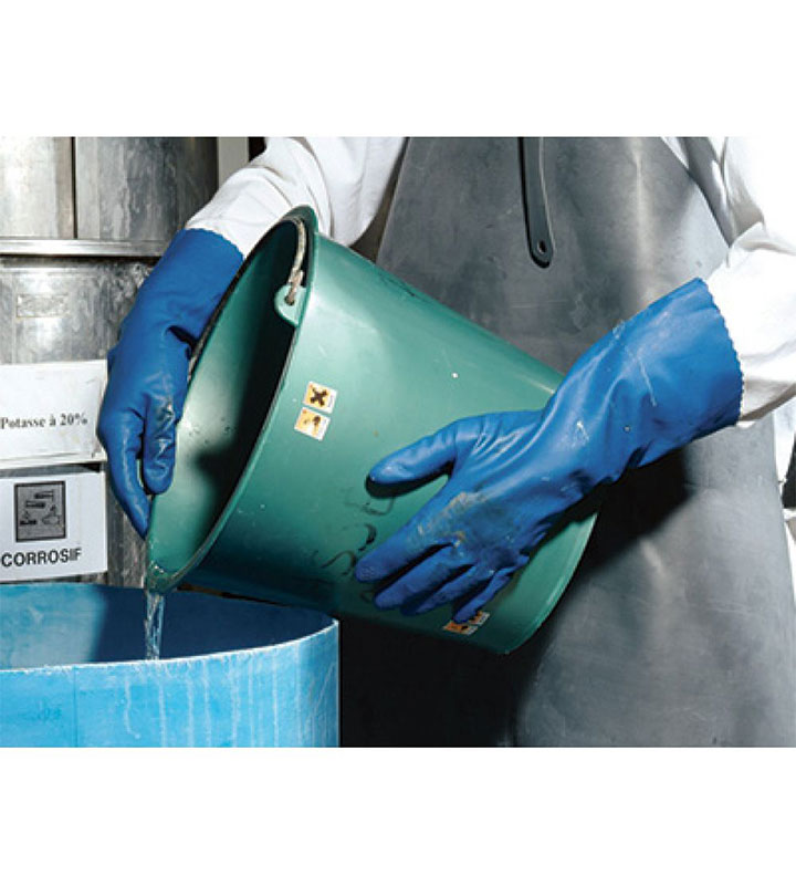Handschuhe speziell für Chemie - Produktreihe Sicherheit